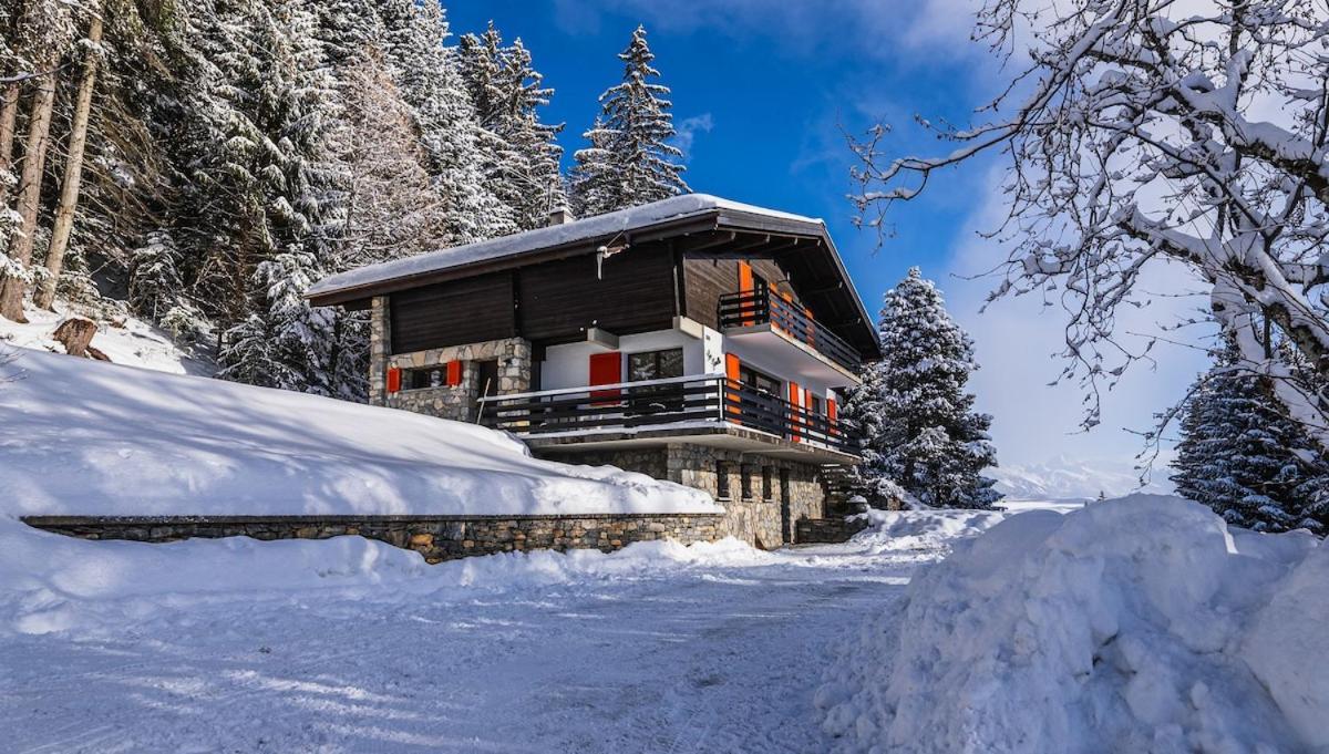 Chalet Familial Les Girolles Aux Portes D'Anzere Arbaz Екстер'єр фото